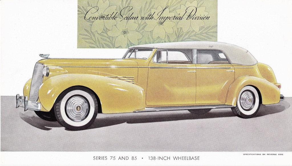 1937 Cadillac Fleetwood Portfolio Page 20